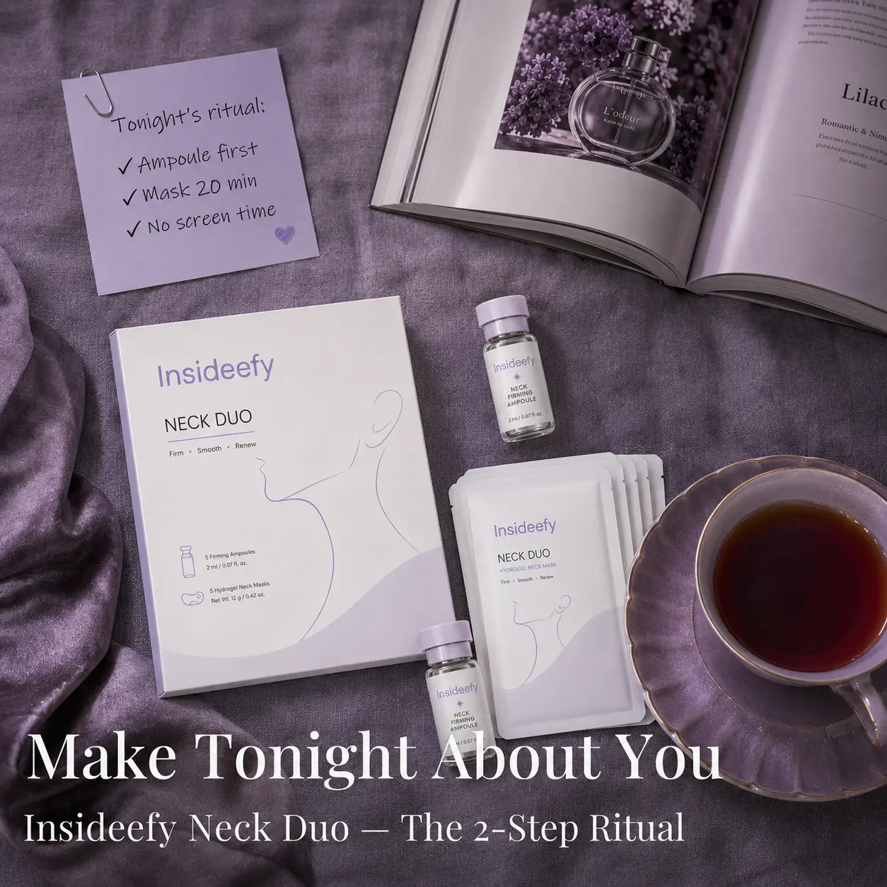 NECK DUO-Fine Line Care Firming Neck Mask - Image 2