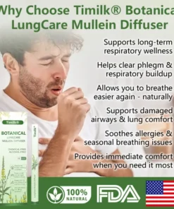 LIMETOW® Botanical LungCare Mullein Diffuser