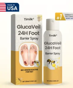 LIMETOW® GlucaVeil 24H Foot Barrier Spray