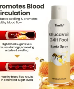 LIMETOW® GlucaVeil 24H Foot Barrier Spray