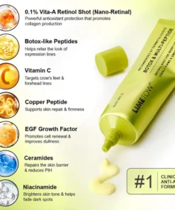 LIMETOW® Multi-Peptide Retinol Shot Wrinkle-Lift Cream
