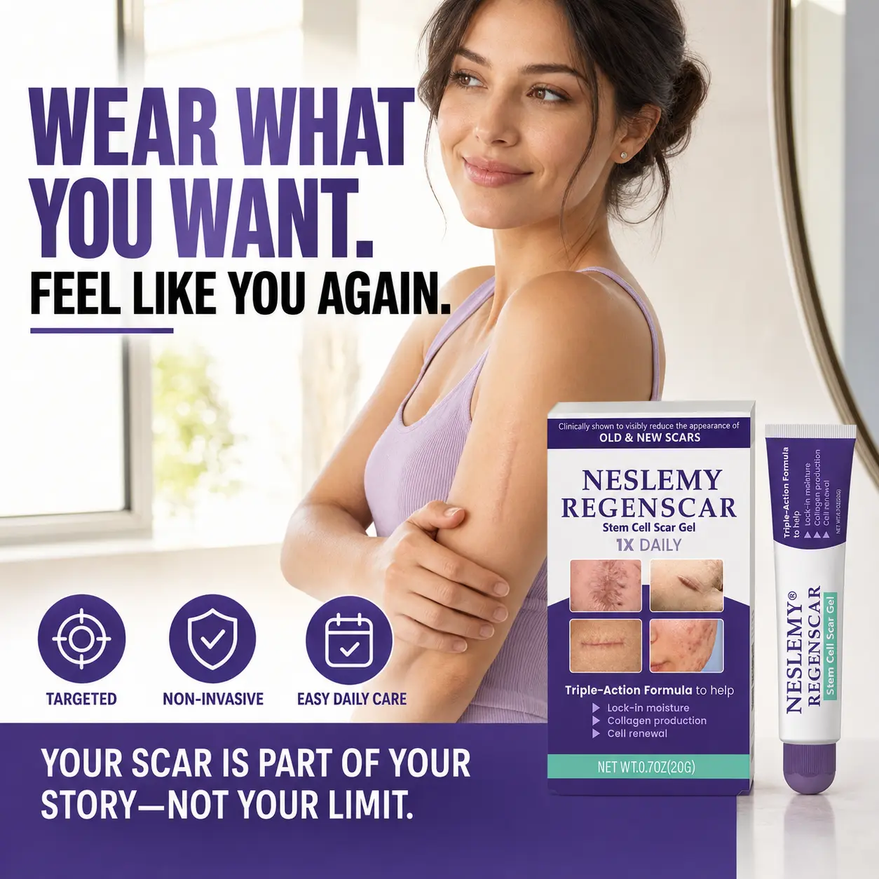 ReGenScar Stem Cell Scar Gel - Image 2