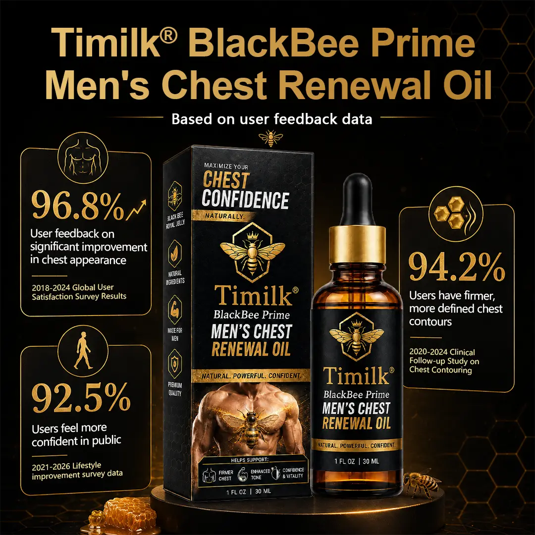 BlackBee Prime Men's Chest Renewal Oil - Image 5