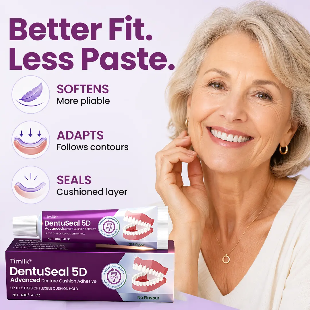 DentuSeal 5D Advanced Denture Cushion Adhesive - Image 2