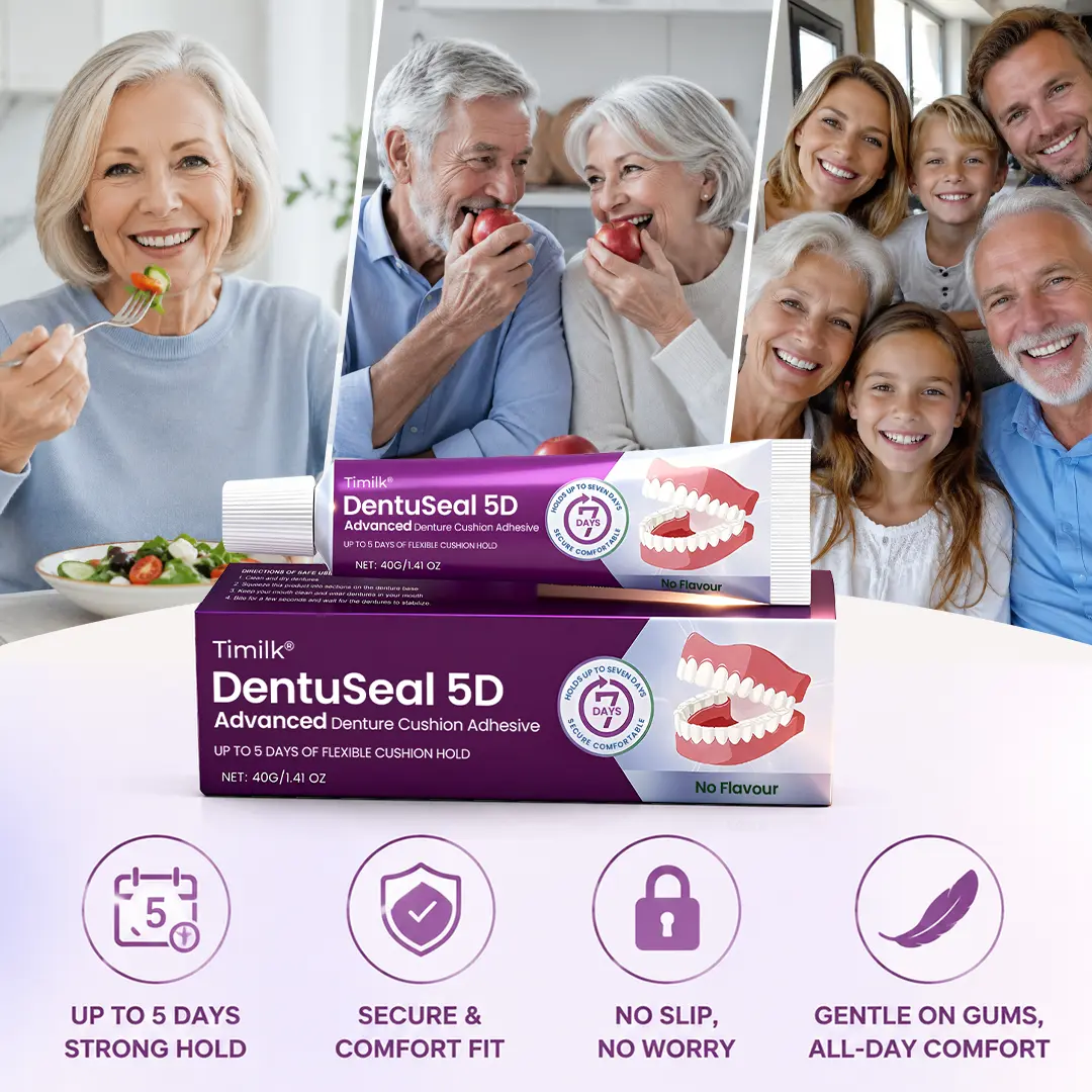 DentuSeal 5D Advanced Denture Cushion Adhesive - Image 7