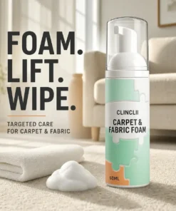 CLINCLII Carpet & Fabric Foam Spot Cleaner