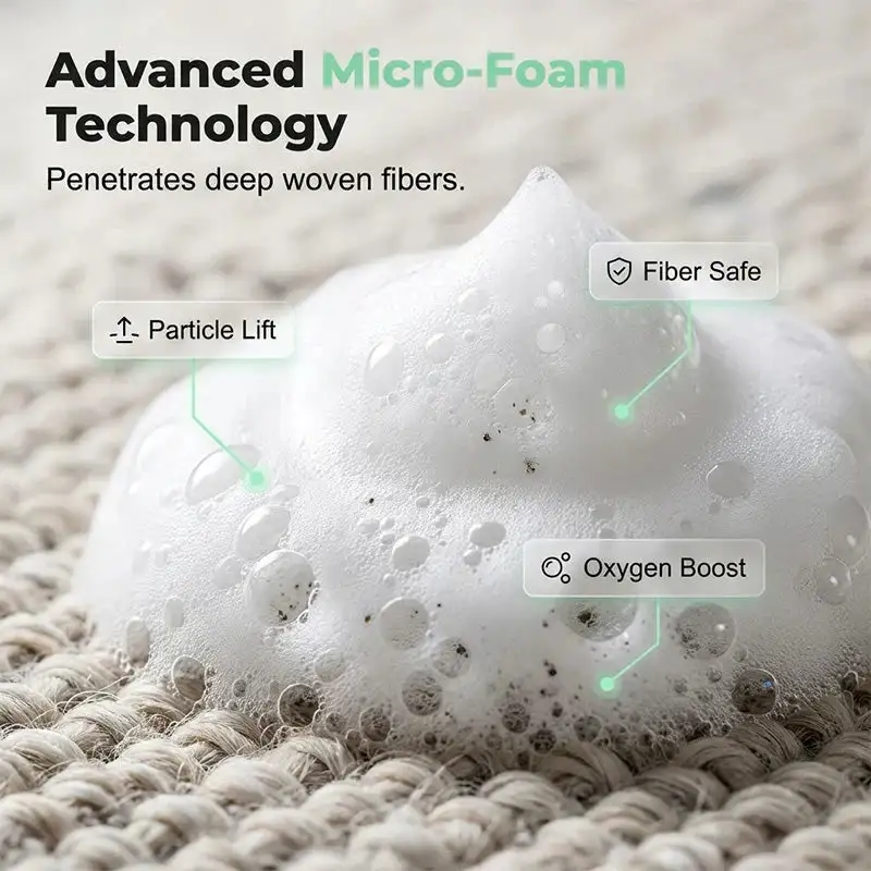 CLINCLII Carpet & Fabric Foam Spot Cleaner - Image 6