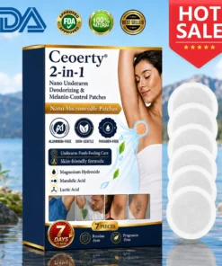 2-in-1 Nano Underarm Deodorizing & Melanin-Control Patches