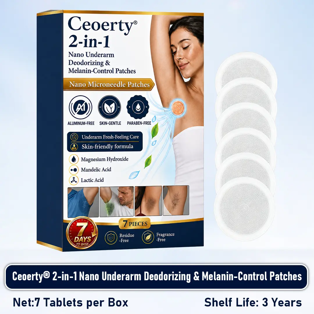 2-in-1 Nano Underarm Deodorizing & Melanin-Control Patches - Image 13