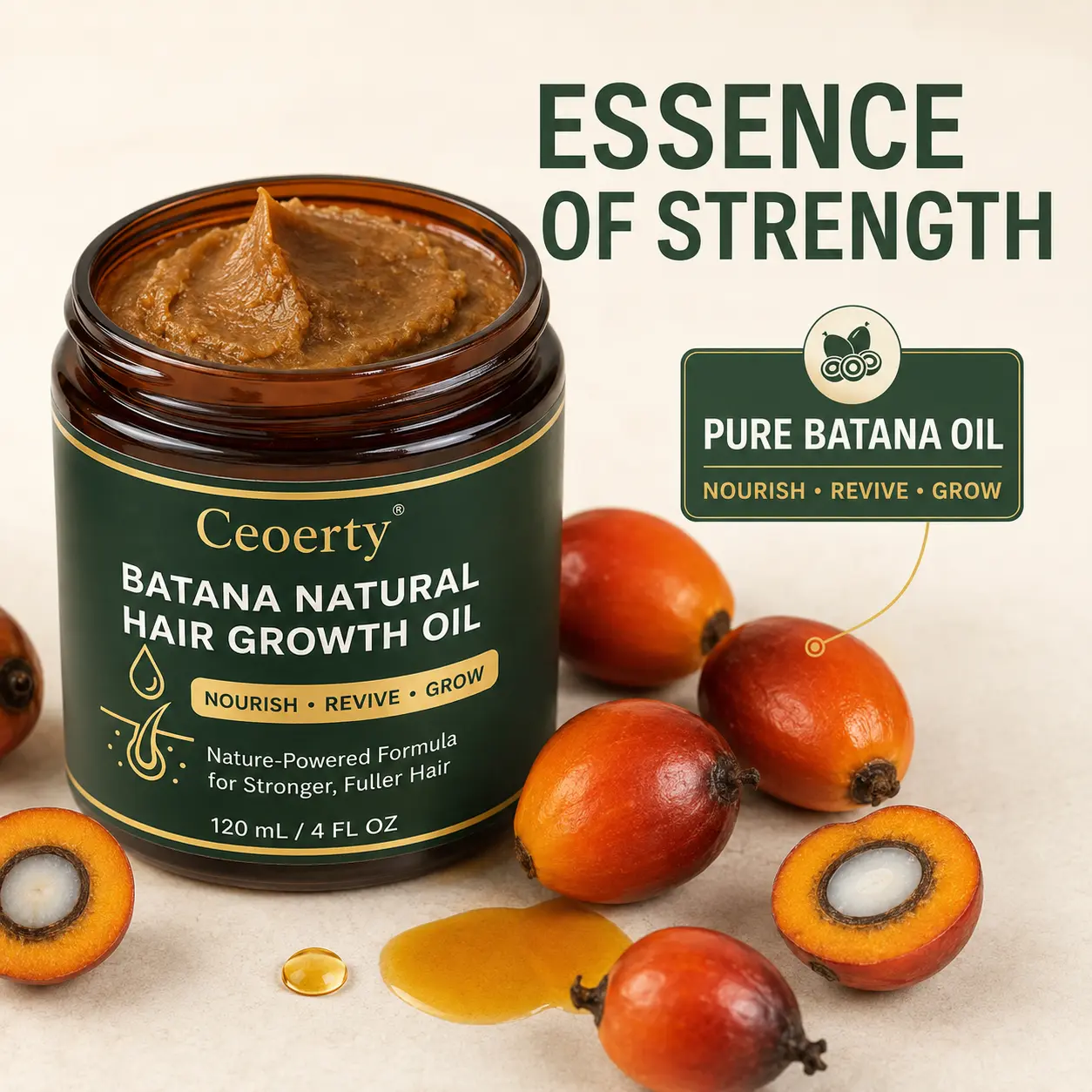 Batana Natural Hair Growth Oil