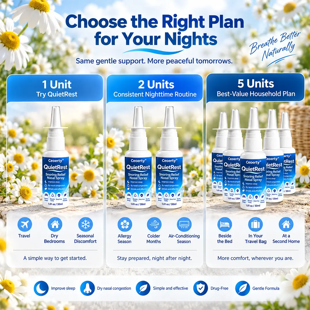 QuietRest Snoring Relief Nasal Spray - Image 10