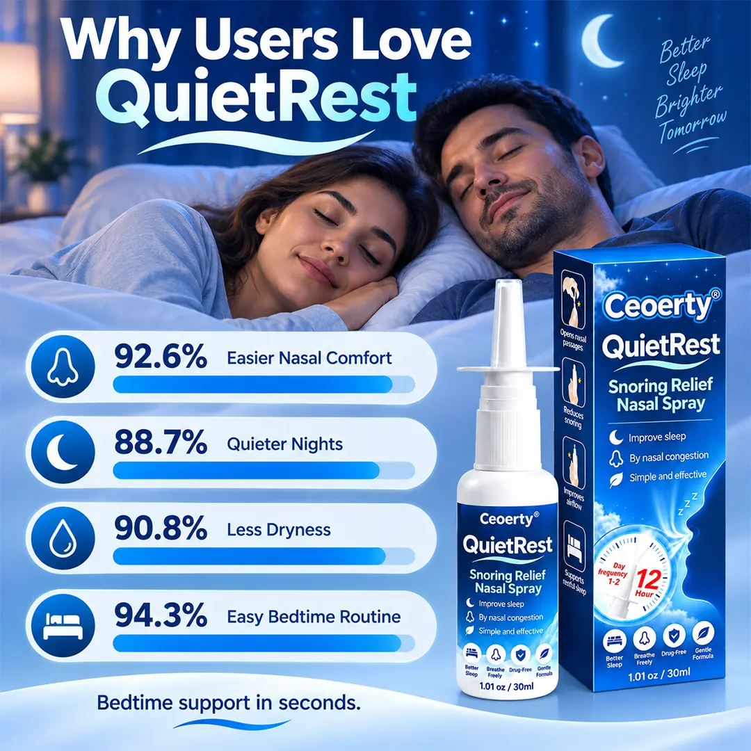 QuietRest Snoring Relief Nasal Spray - Image 7