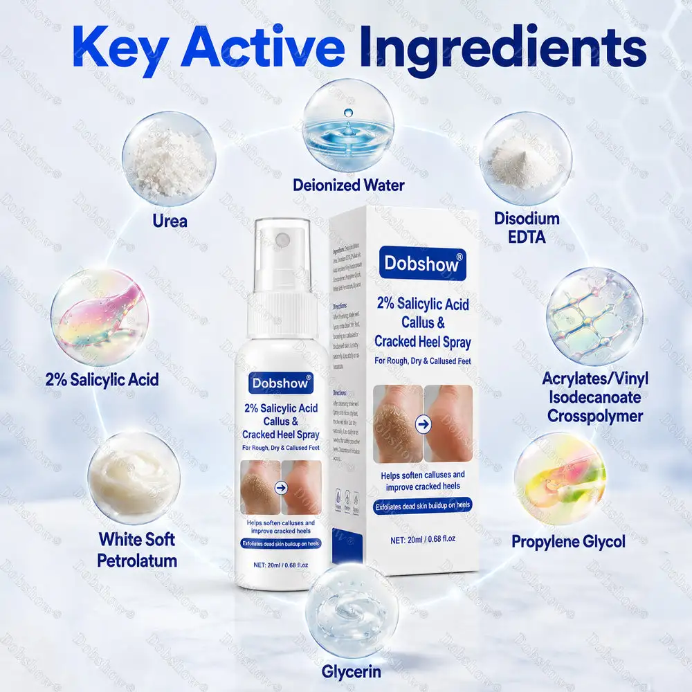 2% Salicylic Acid Callus & Cracked Heel Spray - Image 10