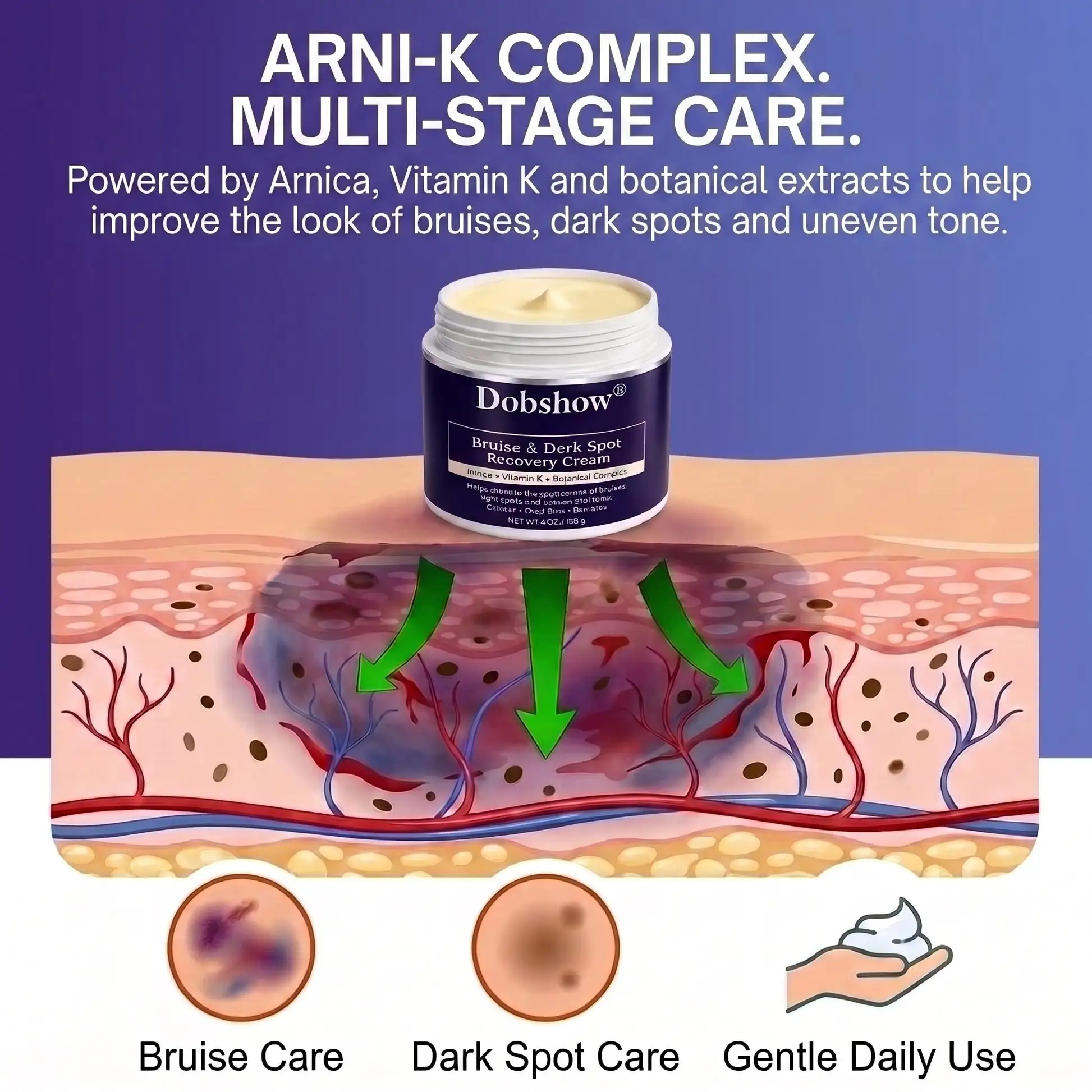 All-New Upgraded Dark Spot Correcting, Bruise Healing & Skin Strengthening Cream - Image 7