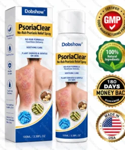 PsoriaClear No-Rub Psoriasis Relief Spray