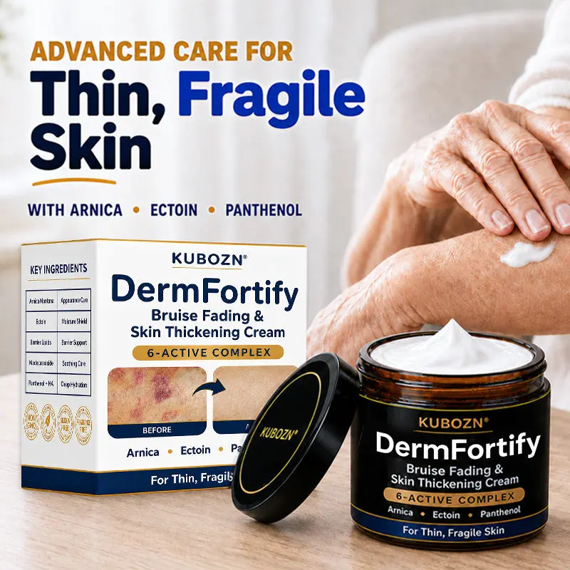 DermFortify - Advanced Bruise Fading & Skin Thickening Cream for Thin, Fragile Skin