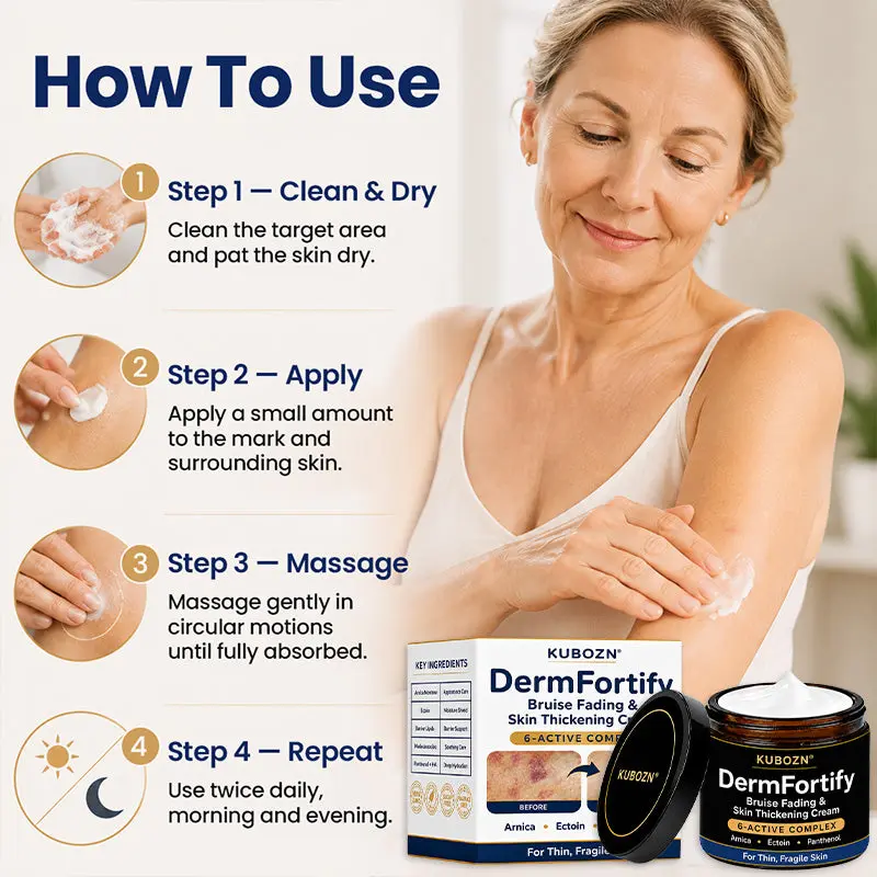 DermFortify - Advanced Bruise Fading & Skin Thickening Cream for Thin, Fragile Skin - Image 9