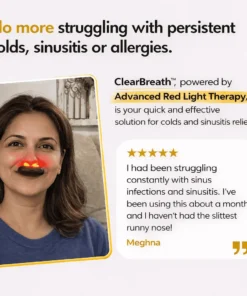 LIMETOW® Red Light Nasal Relief