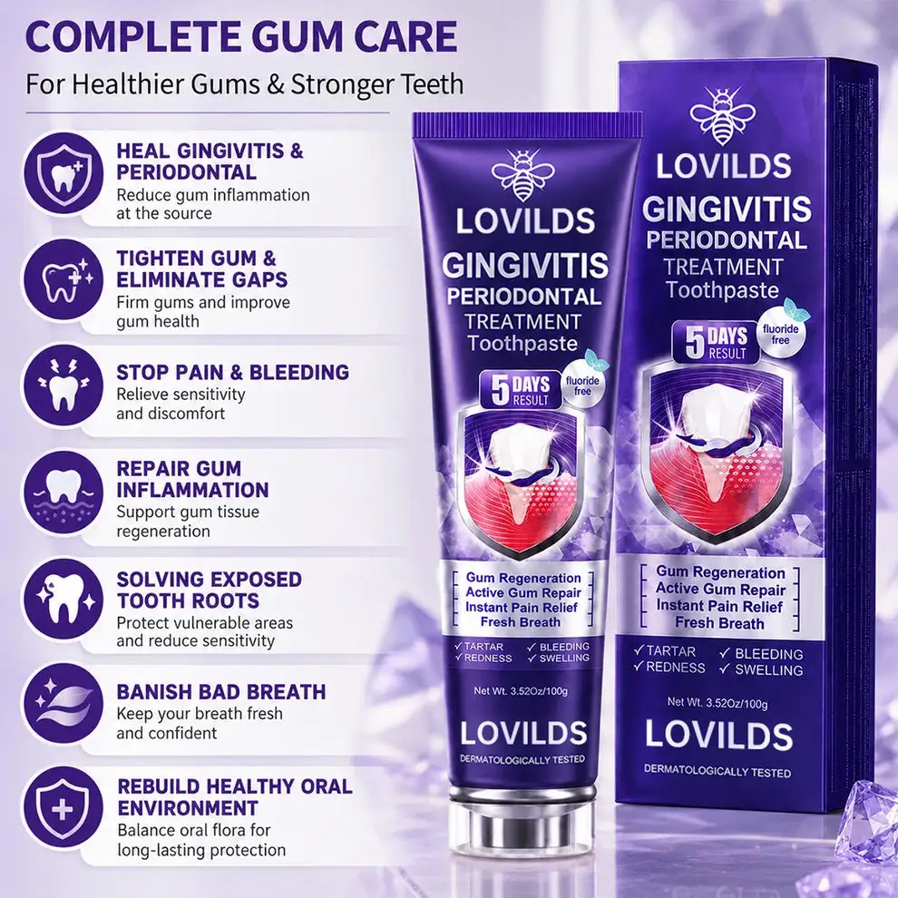 LOVILDS Advanced Gum Care Toothpaste - Image 5