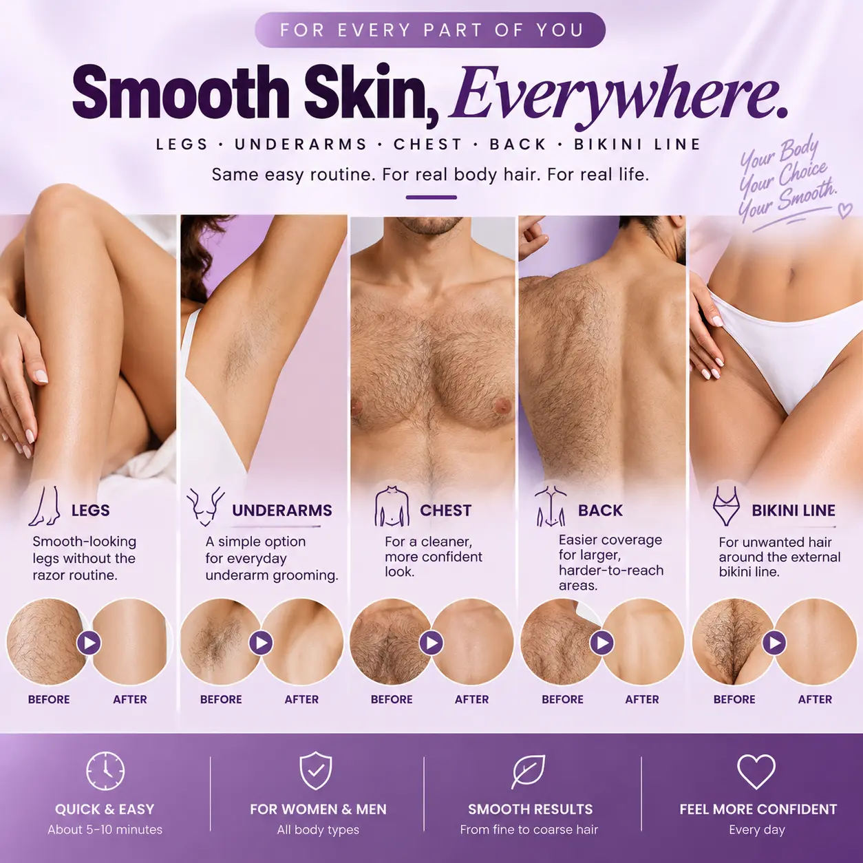 SmoothAway — Body Hair Removal Spray - Image 5