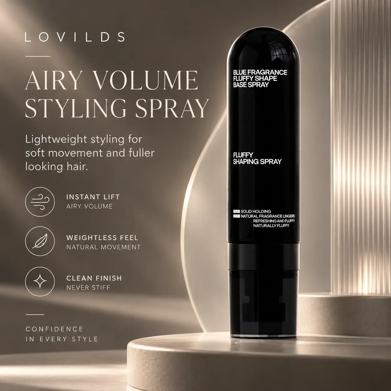 LOVILDS Volumizing & Hold Hair Spray
