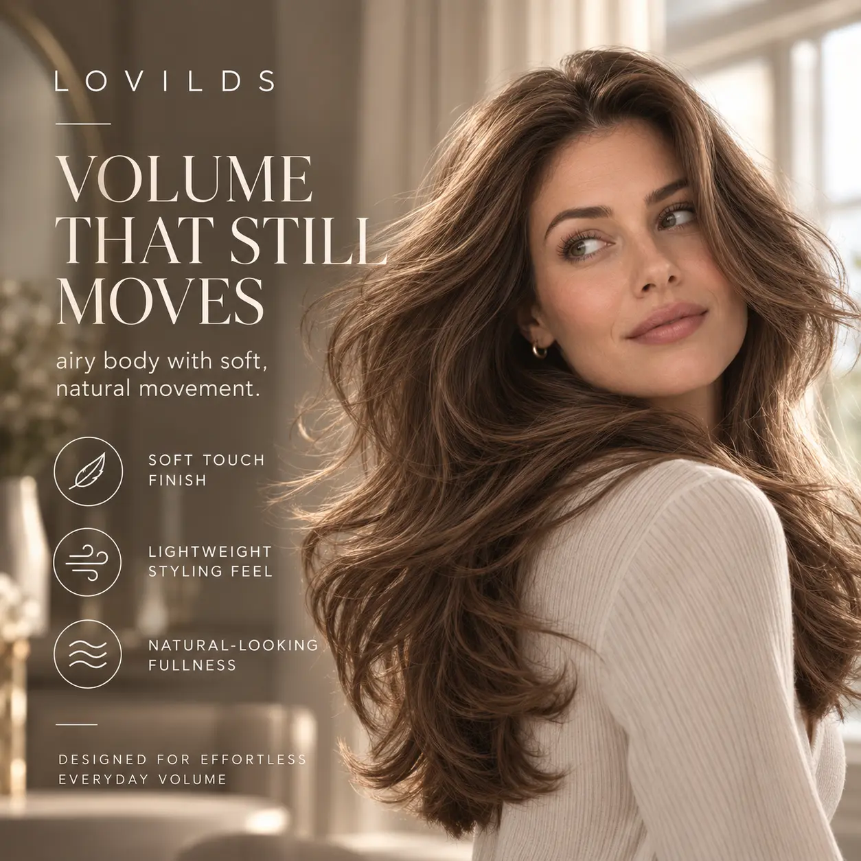LOVILDS Volumizing & Hold Hair Spray - Image 2