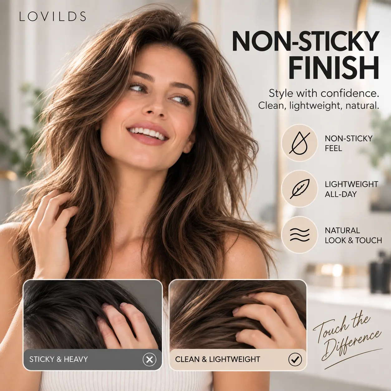 LOVILDS Volumizing & Hold Hair Spray - Image 5