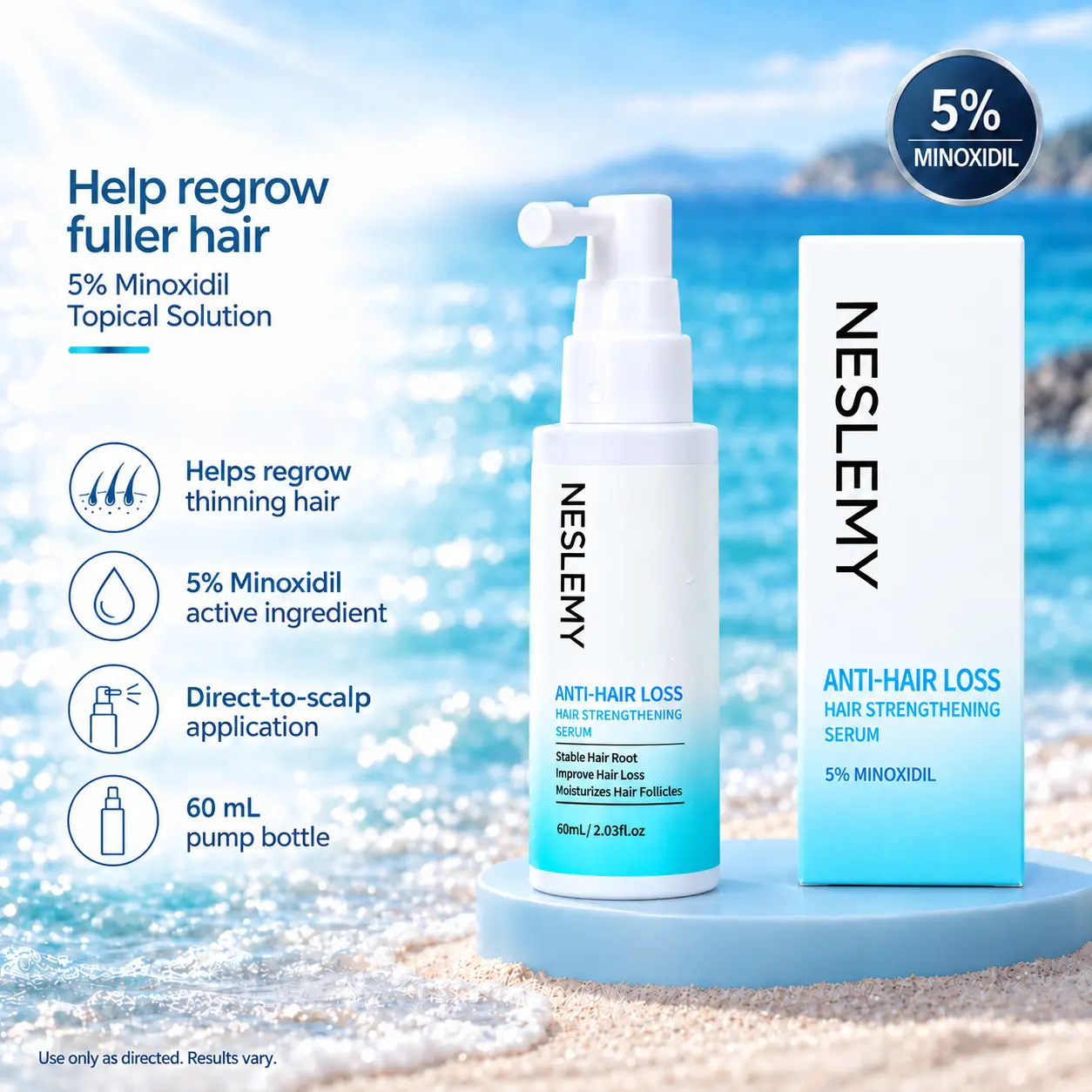 5% Minoxidil Hair Regrowth Treatment