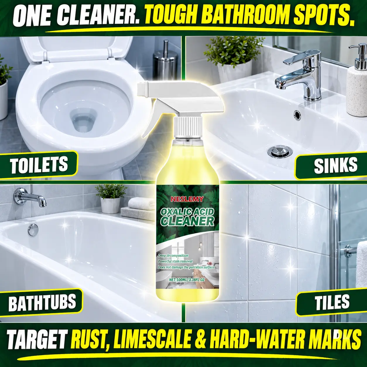 Oxalic Acid Bathroom Cleaner - Image 3
