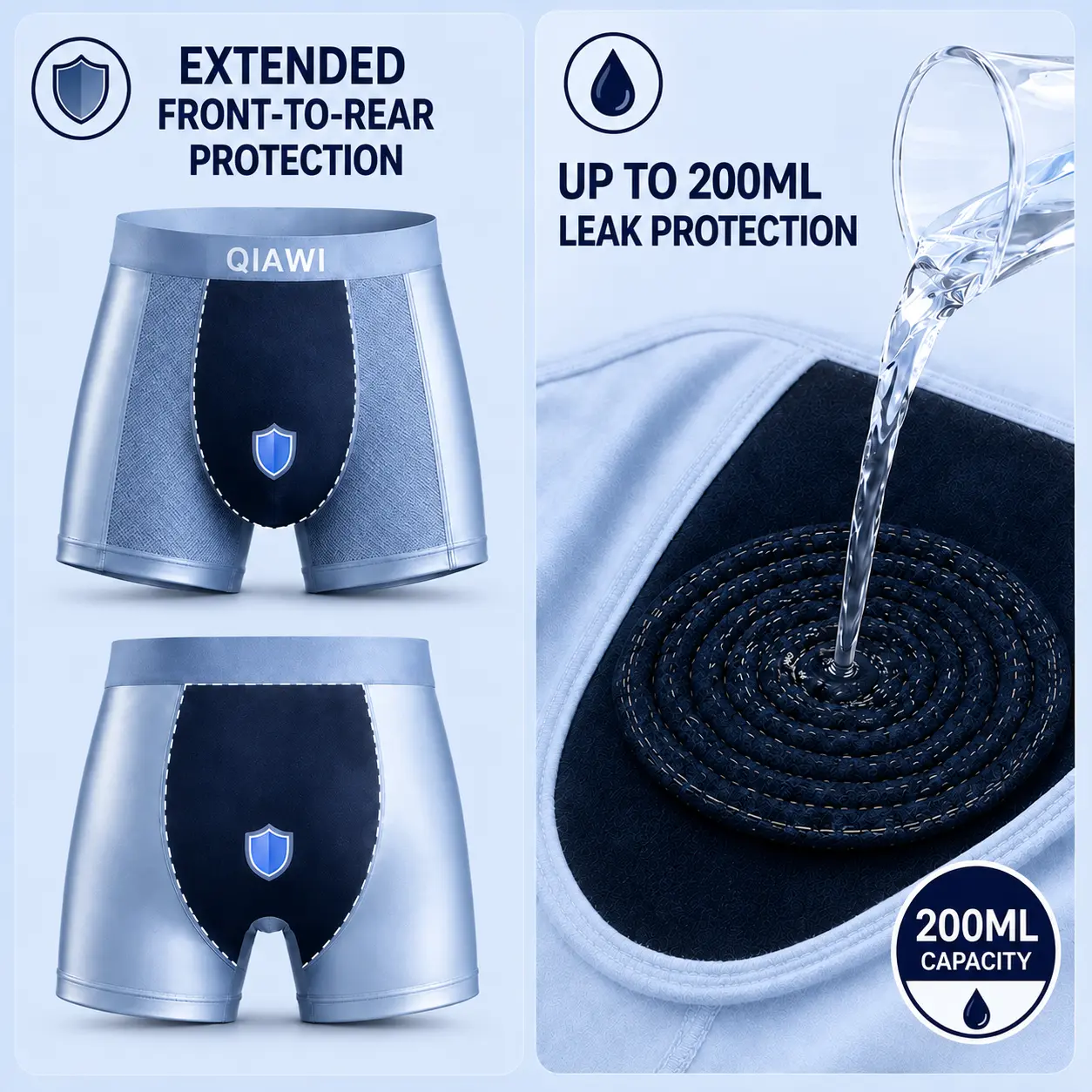Premium Leakproof Bamboo Ice Silk Boxer - Image 4