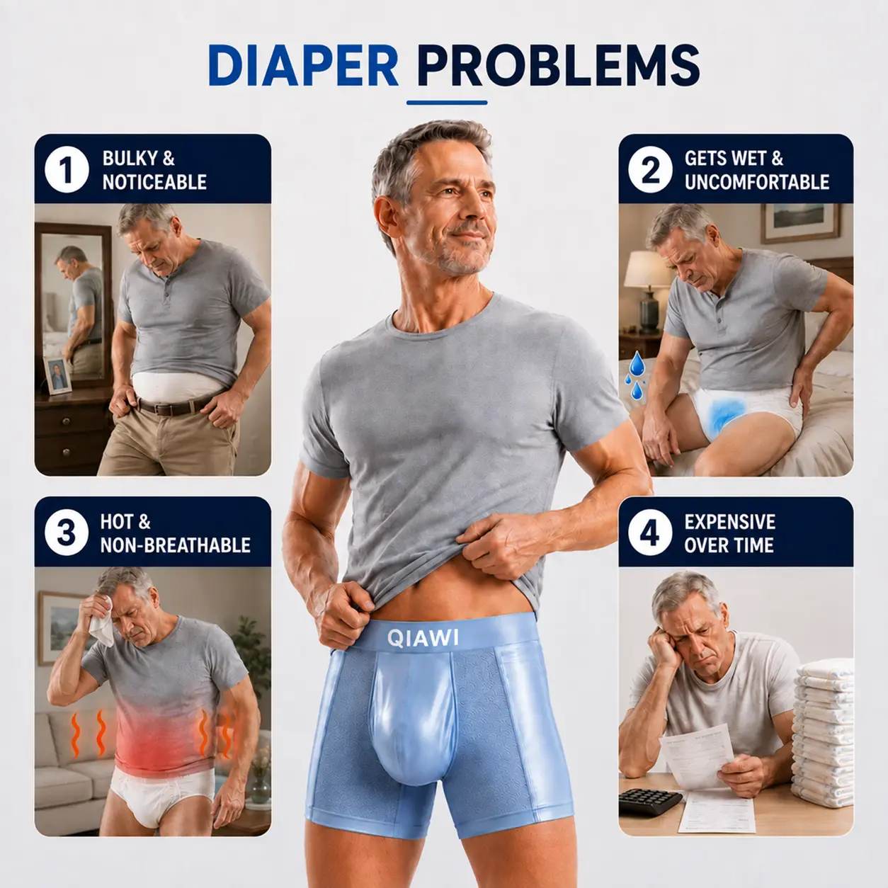 Premium Leakproof Bamboo Ice Silk Boxer - Image 6