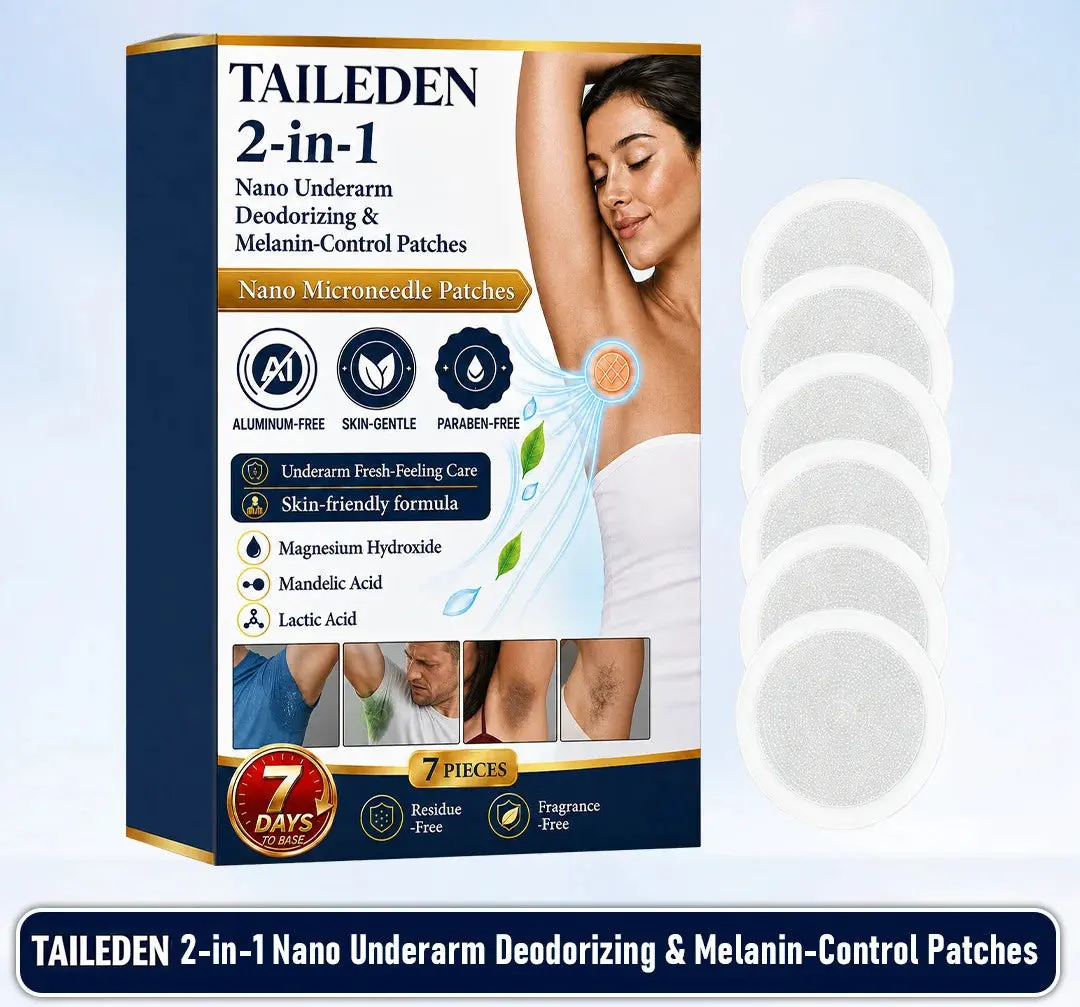 2-in-1 Nano Underarm Deodorizing & Melanin-Control Patches - Image 11