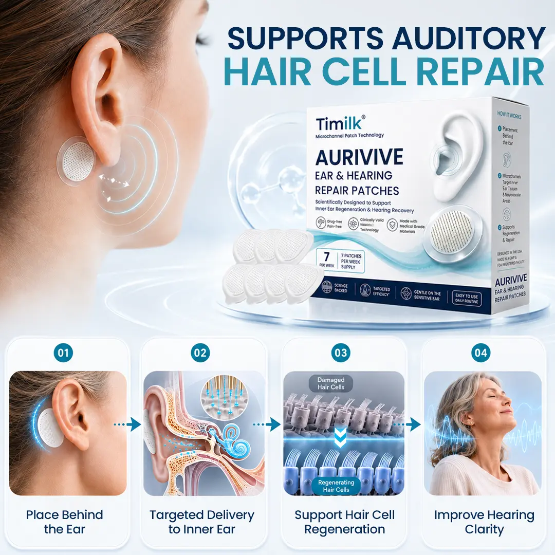 AuriVive Ear & Hearing Repair Patches - Image 5
