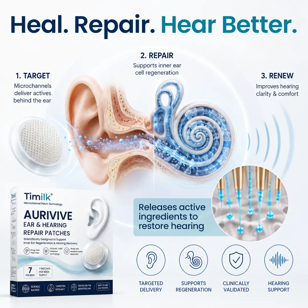 AuriVive Ear & Hearing Repair Patches - Image 7