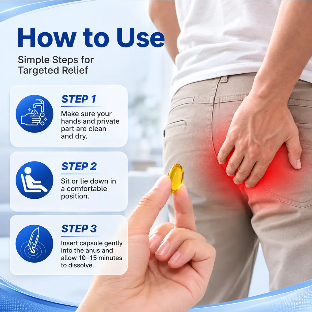 HemoSeal Fast-Melt Hemorrhoid Relief Suppositories - Image 9