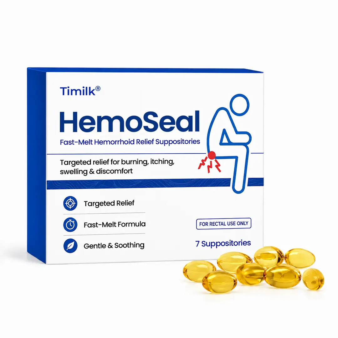 HemoSeal Fast-Melt Hemorrhoid Relief Suppositories - Image 10